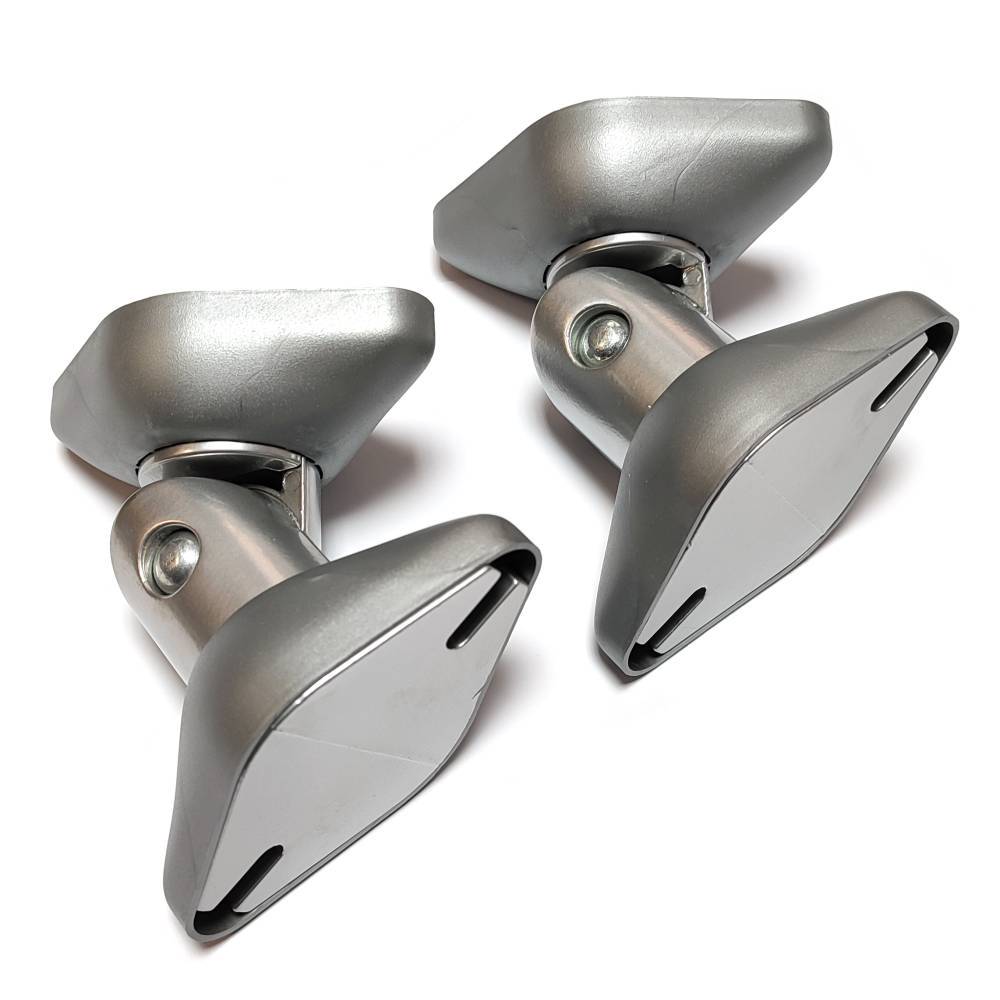 BKSP Silver - komplet mocnych ściennych uchwytów głośnikowych o wadze do 2x10 kg