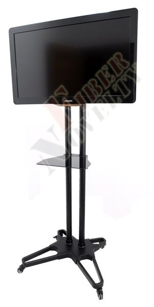 FN1021 - [Outlet 0076] stojak, wieszak TV, wózek do LCD, LED  i plazmy z półką dvd w zestawie