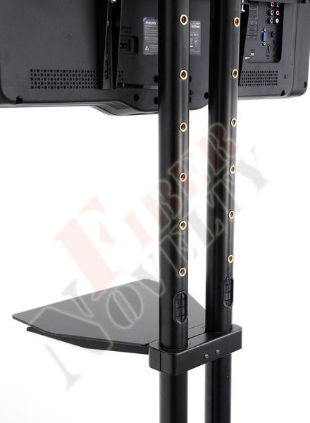 FN1021 - [Outlet 0076] stojak, wieszak TV, wózek do LCD, LED  i plazmy z półką dvd w zestawie