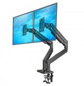 G32 – Solidny ergonomiczny uchwyt biurkowy do dwóch monitorów LCD LED 22″-32″