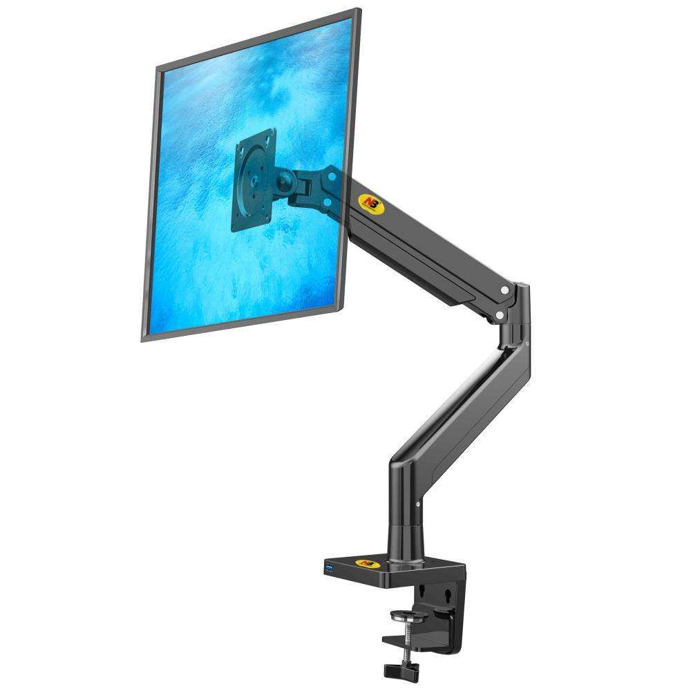 G40 – Solidny obrotowy uchwyt biurkowy na sprężynie do monitorów LCD LED 22″-40″