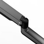 G45 Szary – Solidny obrotowy uchwyt biurkowy na sprężynie do monitorów LCD LED 22″-40″