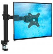 NF11 - Solidny biurkowy uchwyt do monitorów LCD, LED 10"-30" Regulacja 3D