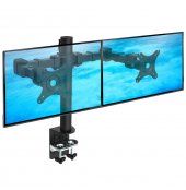 NF12 - [Outlet 0165] Solidny biurkowy uchwyt do dwóch monitorów 2x LCD, LED 10"-30" Regulacja 3D