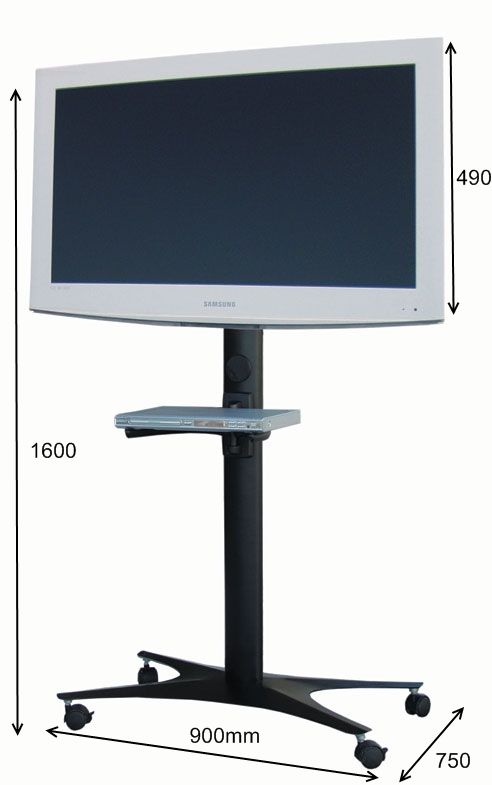 OMB MAGELLANO - [Outlet 0064] uchwyt, wieszak TV, wózek do LCD i plazmy do 50kg