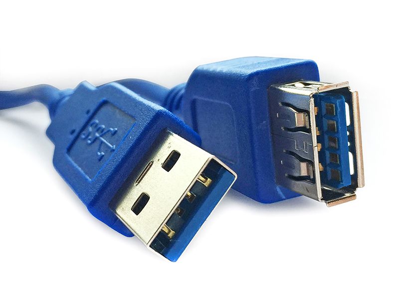 USB3.0 - Przedłużacz USB 3.0 ekranowany typ A-A (gniazdo - wtyk) o długości 1.6 m