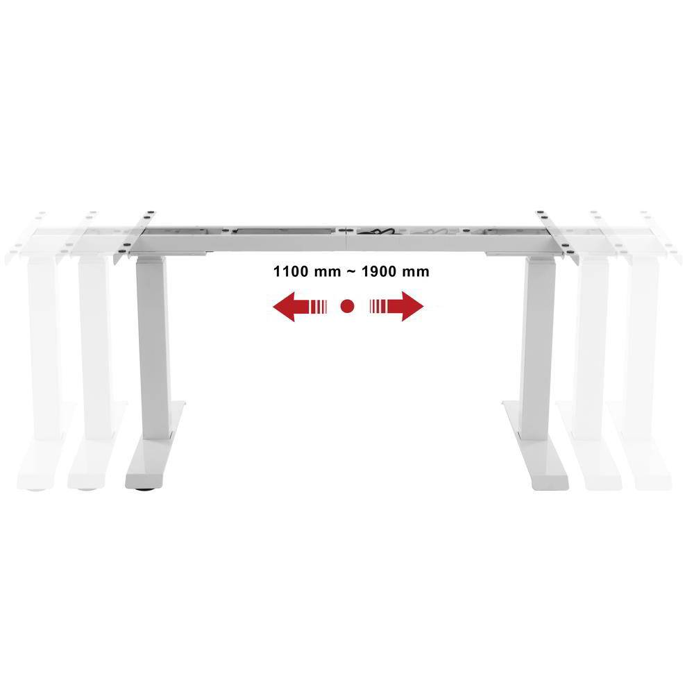 SR21B - Stelaż biurka stołu z elektryczną regulacją wysokości blatu